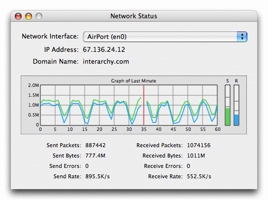 Network Status Window